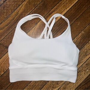 Lululemon Ribbed Energy Bra Long Line